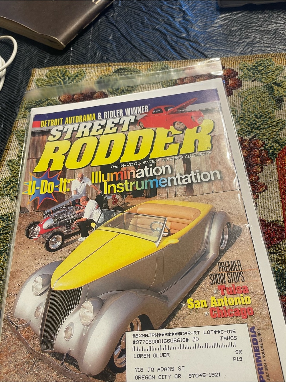 Street Rodder Magazine Illumination Instrumentation July 2004 031517NONRH